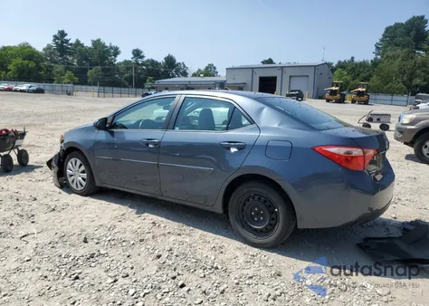 2019 Toyota Corolla L from USA, damaged, VIN 2T1BURHE4KC156620
